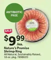 Stop&Shop Nature's Promise Shrimp Ring offer