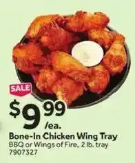 Stop&Shop Bone-In Chicken Wing Tray offer