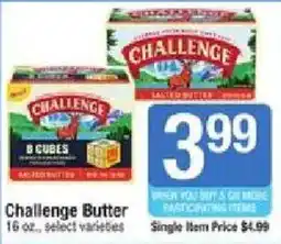Shaw's Challenge Butter offer