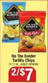 Shaw's On The Border Tortilla Chips offer