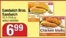 Shaw's Sandwich Bros. Sandwich offer