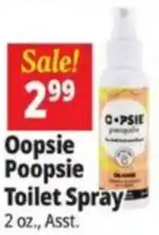 Ocean State Job Lot Oopsy Poopsie Toilet Spray offer