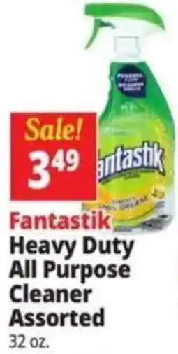 Ocean State Job Lot Fantastik heavy duty all purpose cleaner assorted offer