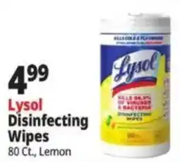 Ocean State Job Lot Lysol Disinfecting Wipes offer