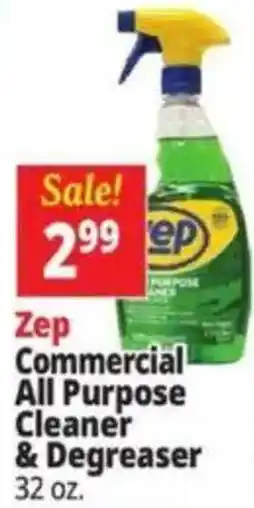 Ocean State Job Lot Zep Commercial All Purpose Cleaner & Degreaser offer