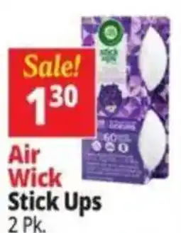 Ocean State Job Lot Air Wick Stick Ups offer