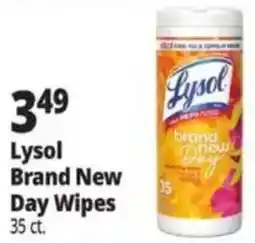 Ocean State Job Lot Lysol Brand New Day Wipes offer