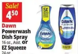 Ocean State Job Lot Dawn Powerwash Dish Spray offer