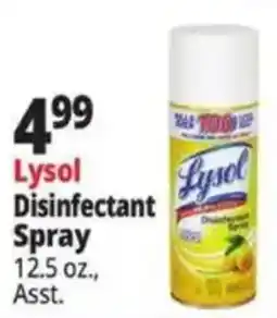 Ocean State Job Lot Lysol Disinfectant Spray offer