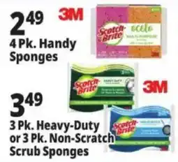 Ocean State Job Lot 3M Scotch-Brite Handy Sponges offer