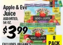 Western Beef Apple & Eve Juice offer