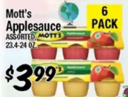 Western Beef Mott's Applesauce offer