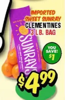 Western Beef IMPORTED SWEET SUNRAYS CLEMENTINES offer