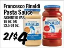 Western Beef Francesco Rinaldi Pasta Sauce offer