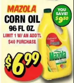 Western Beef MAZOLA CORN OIL offer
