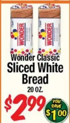 Western Beef Wonder Classic Sliced White Bread offer