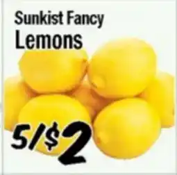 Western Beef Sunkist Fancy Lemons offer
