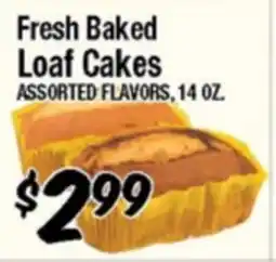 Western Beef Fresh Baked Loaf Cakes offer