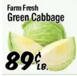 Western Beef Farm Fresh Green Cabbage offer