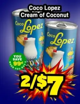 Western Beef Coco Lopez Cream of Coconut offer