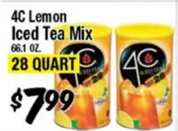 Western Beef 4C Lemon Iced Tea Mix offer