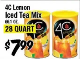 Western Beef 4C Lemon Iced Tea Mix offer