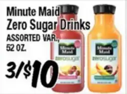 Western Beef Minute Maid Zero Sugar Drinks offer