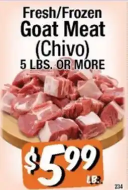 Western Beef Fresh/Frozen Goat Meat (Chivo) offer