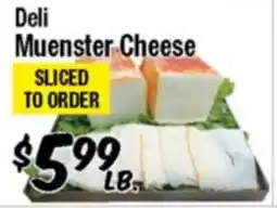 Western Beef Deli Muenster Cheese offer