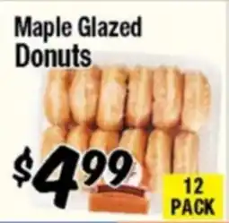 Western Beef Maple Glazed Donuts offer