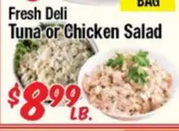 Western Beef Fresh Deli Tuna or Chicken Salad offer