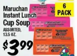 Western Beef Maruchan Instant Lunch Cup Soup offer