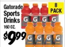 Western Beef Gatorade Sports Drinks offer