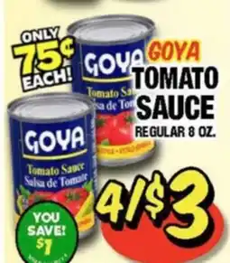 Western Beef GOYA TOMATO SAUCE offer