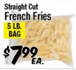 Western Beef Straight Cut French Fries offer