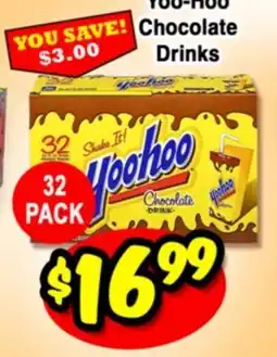 Western Beef Yoo-Hoo Chocolate Drinks offer
