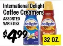 Western Beef International Delight Coffee Creamers offer