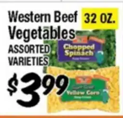 Western Beef Western Beef Vegetables offer