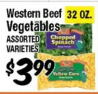 Western Beef Western Beef Vegetables offer
