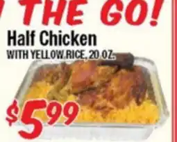 Western Beef Half Chicken WITH YELLOW RICE, 20 OZ offer