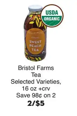 Bristol Farms Bristol Farms Tea offer