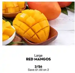 Bristol Farms Large RED MANGOS offer