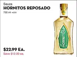 Bristol Farms Saauza HORNITOS REPOSADO offer