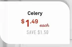 Standard Market Celery offer