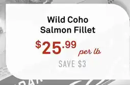 Standard Market Wild Coho Salmon Fillet offer