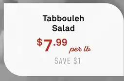 Standard Market Tabbouleh Salad offer