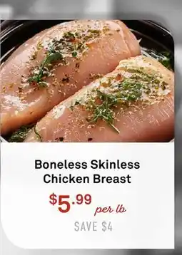 Standard Market Boneless Skinless Chicken Breast offer
