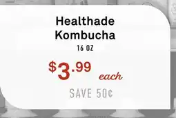 Standard Market Healthade Kombucha offer