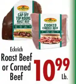Garden Fresh Market Eckrich Roast Beef or Corned Beef offer