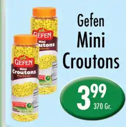 Garden Fresh Market Gefen Mini Croutons offer